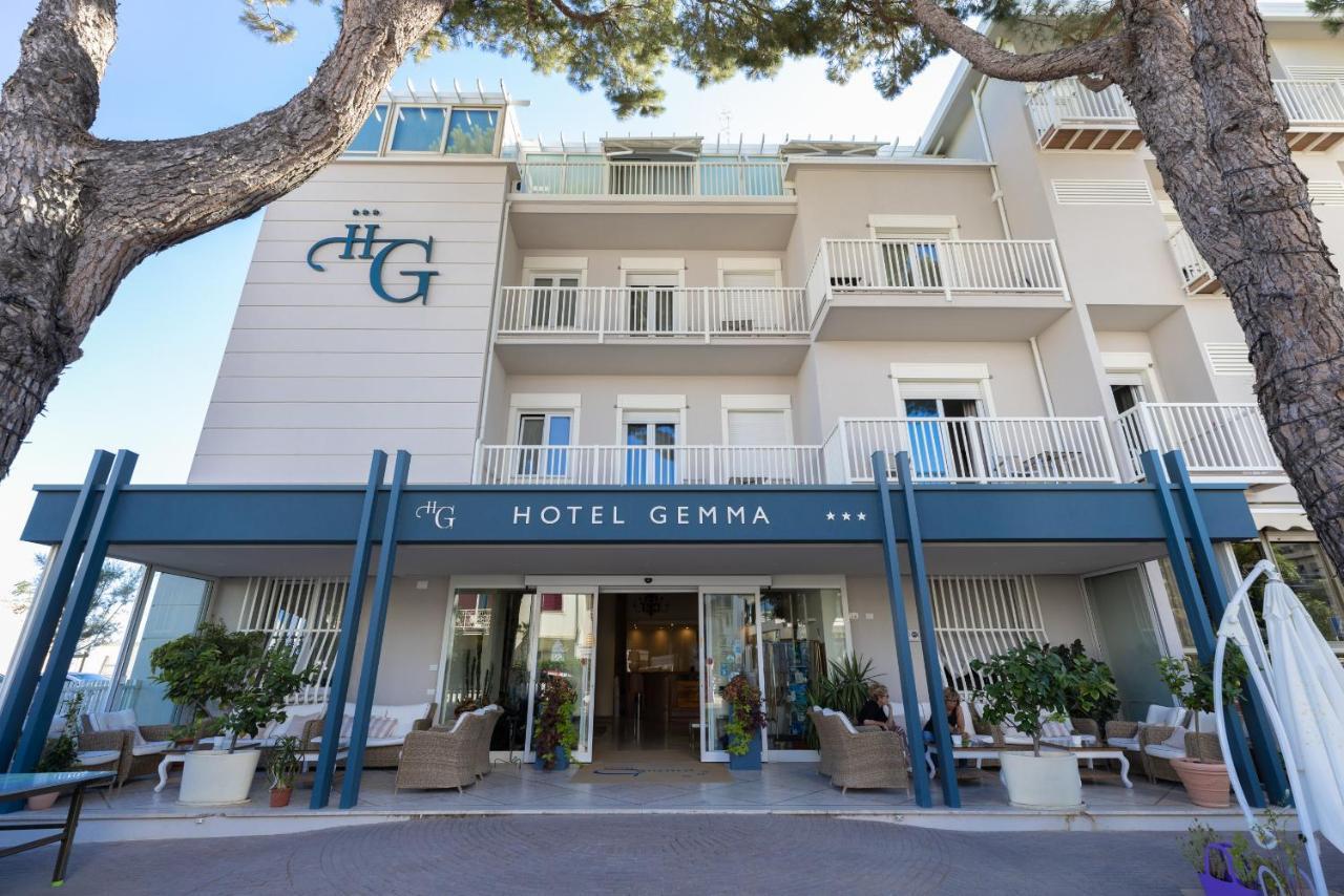Hotel Gemma Riccione Exterior foto