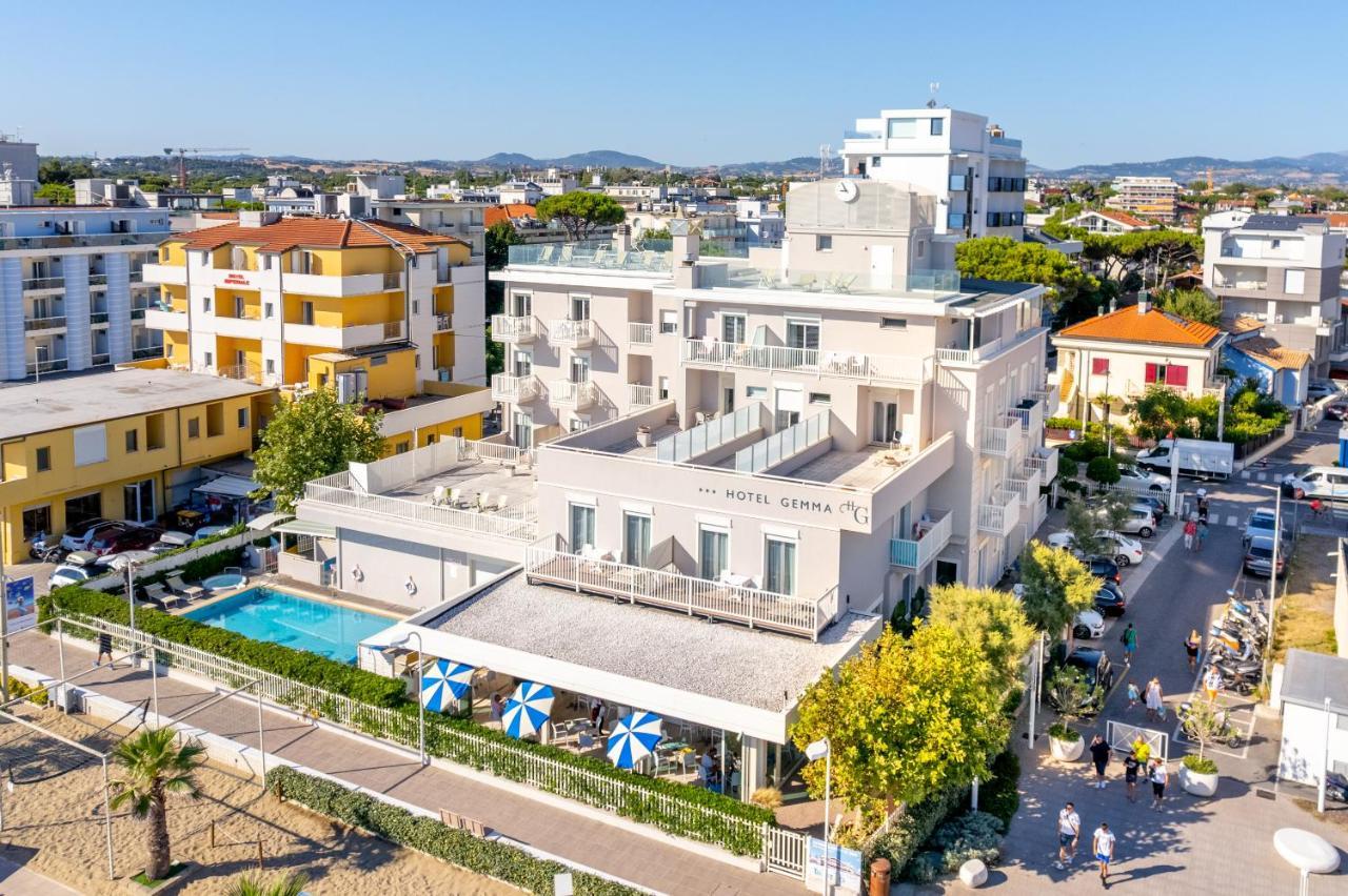 Hotel Gemma Riccione Exterior foto