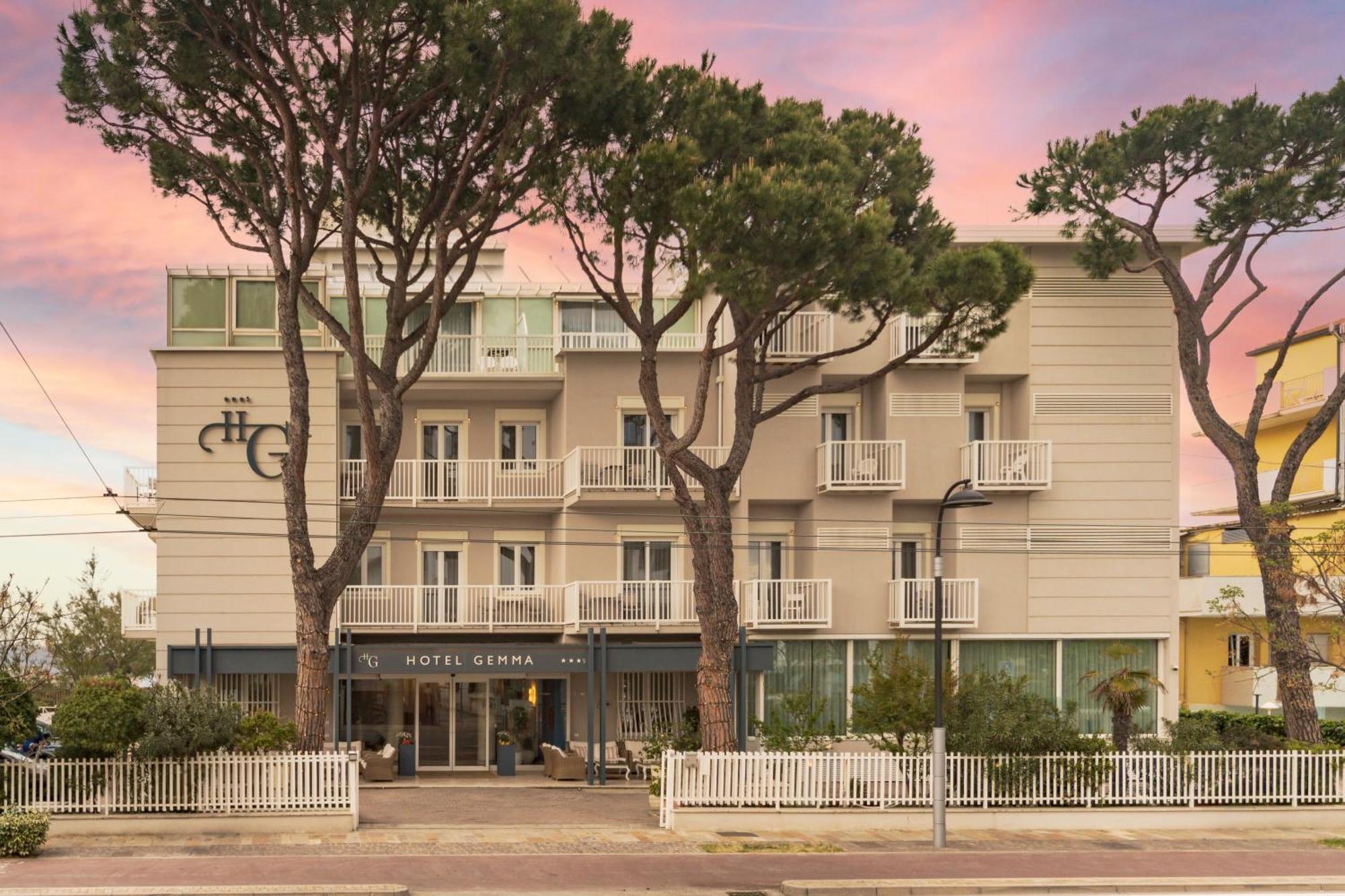 Hotel Gemma Riccione Exterior foto